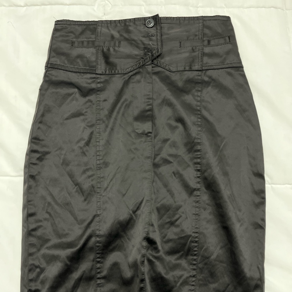 Black pencil skirt
